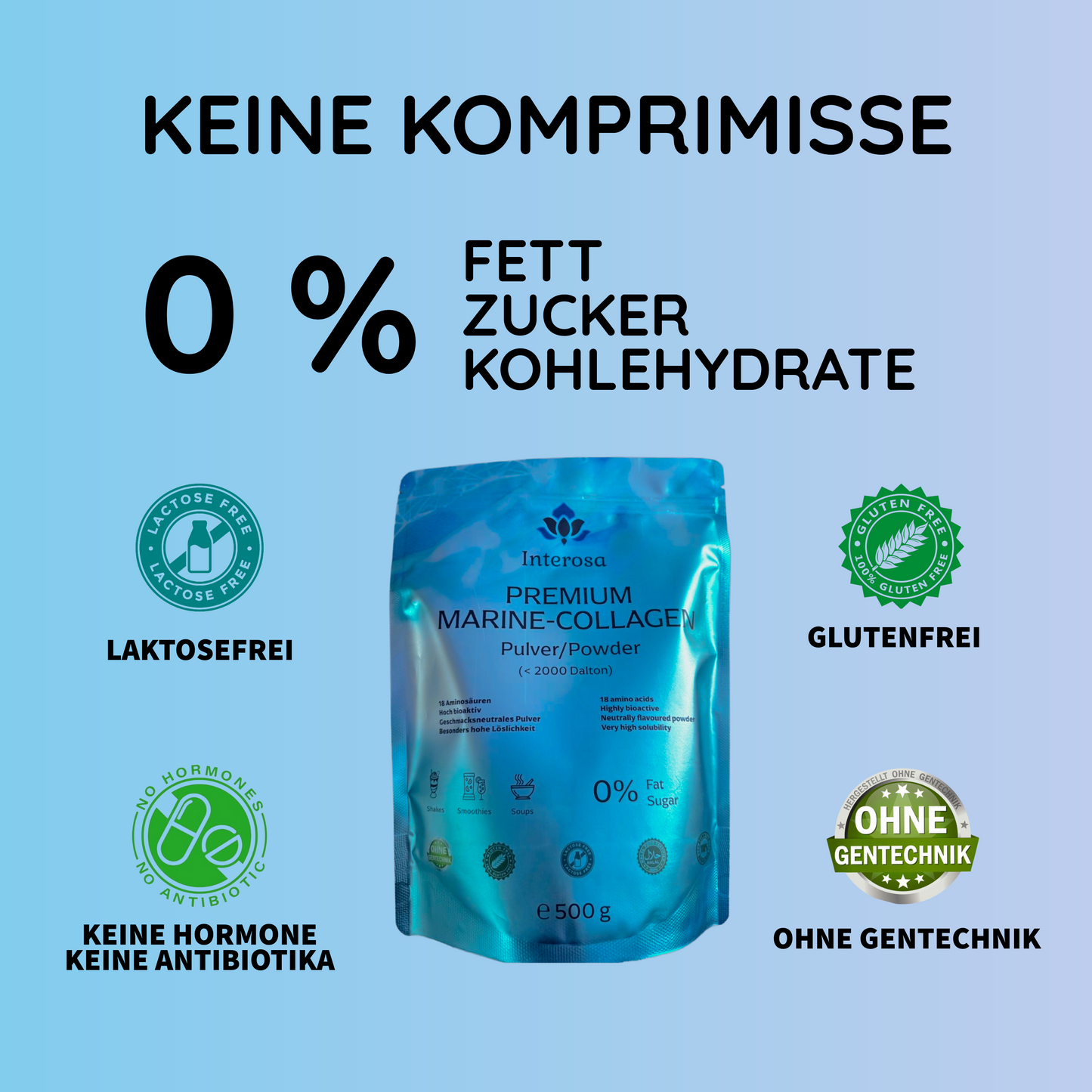 INTEROSA Premium Marine Collagen - Meereskollagen