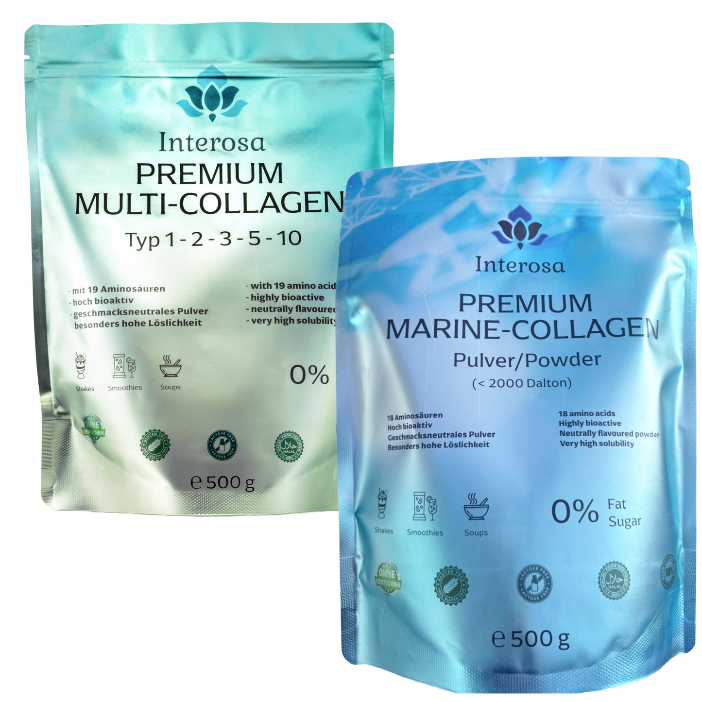Bundle Surf & Turf: Multi Collagen und Marine Collagen
